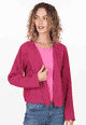 Jacke Maritta - raspberry