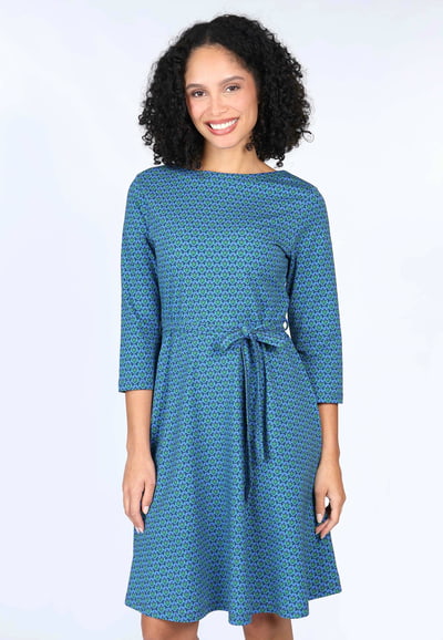 Kleid Charlette  - indigo