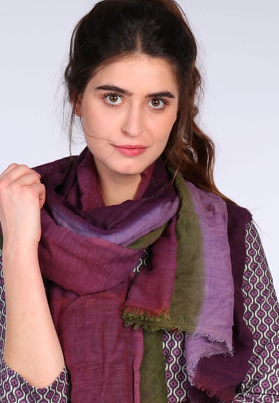 Tuch Carena - plum