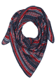 Dreieckstuch Elisabeth Crazy - navy