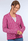 Strickjacke Susanna - raspberry