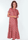 Kleid Moina summer meadow - rubin