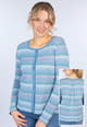 Strickjacke Kadiri - swedish blue