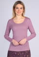 Langarmshirt Malin - lavender