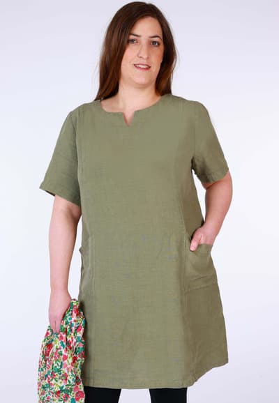 Kleid Bloom - olive