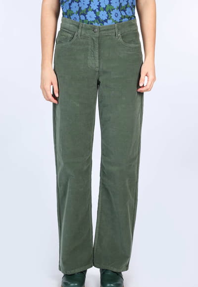 Cordhose Goncke minicord  - thyme
