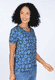 T-Shirt Nadia - indigo