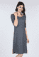 Kleid Eilina feather  - navy