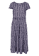 Kleid Malind flower vine - navy