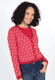 Strickjacke Carlotte - cerise