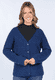 Strickjacke Jule  - indigo