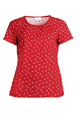 T-Shirt Camille dot - poppy