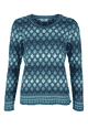 Pullover Josefine rainbow - navy