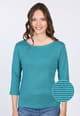 3/4-Arm-Shirt Pippita  - lake