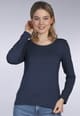 Langarmshirt Philia  - navy