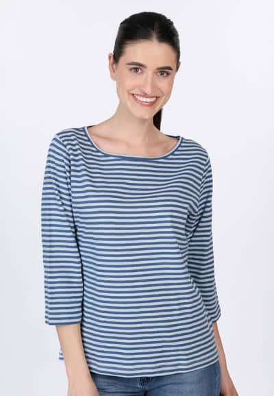 Shirt Hemke stripe - ink