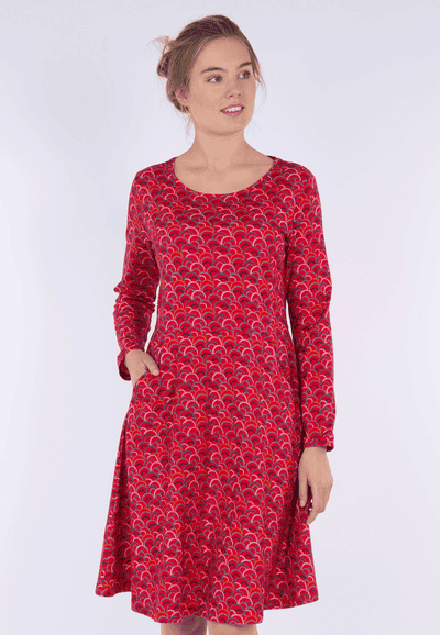 Kleid Yvette - red