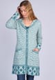 Strickmantel Glory - blue pearl
