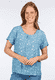 Bluse Sinja - swedish blue