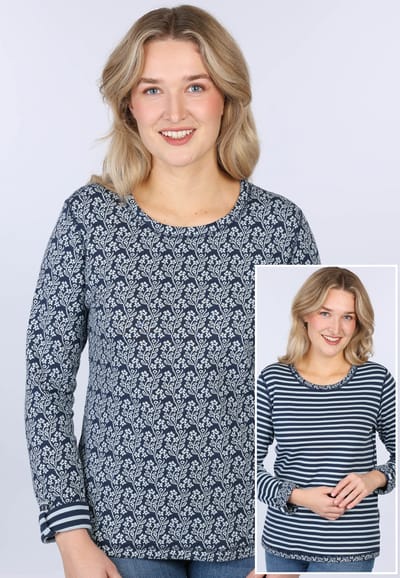 Wendepullover Karia  - navy