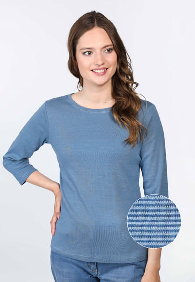 3/4-Arm-Shirt Pippita  - ink