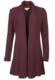 Strickmantel Ebbie  - plum