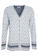 Strickjacke Christi tulip bow  - ivory