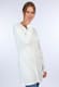 Strickmantel Annelotte - ivory