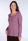 Langarmshirt Adisella - plum