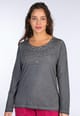 Langarmshirt Lonnisa - grey
