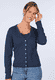 Strickjacke Amily  - navy