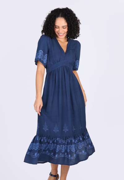 Kleid Verolia - indigo