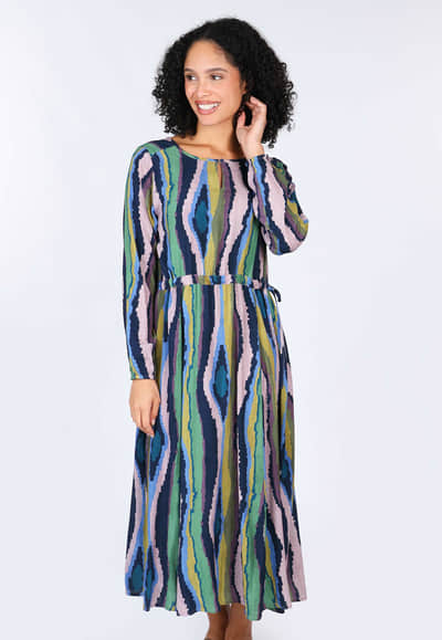 Kleid Taleah - indigo
