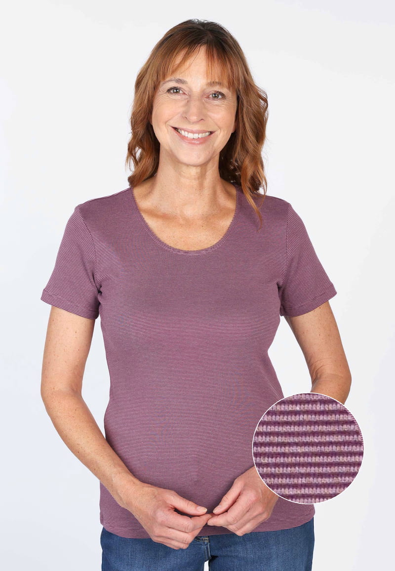T-Shirt Sarina - dusty orchid