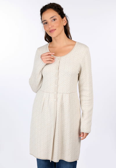 Strickmantel Gracy  - dune