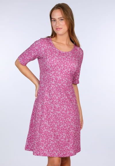 Kleid Lesedi - raspberry