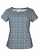 T-Shirt Tal rainbow - navy