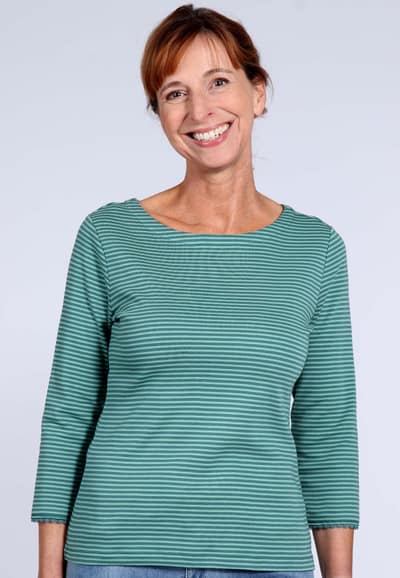 Langarmshirt Bea - bottle green