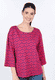 Shirt Katinkali sunflower - rubin
