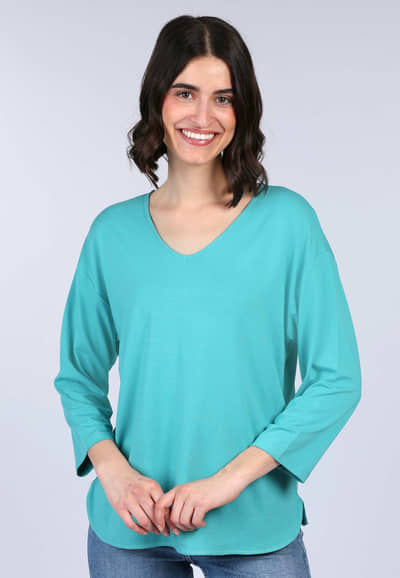 3/4-Arm-Shirt Betzili  - smaragd