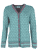 Strickjacke Christi tulip bow  - mermaid