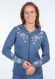 Strickjacke Maliya - swedish blue