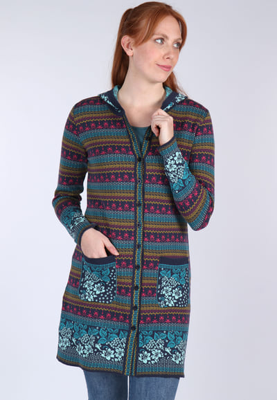 Jordis flowergarden - navy