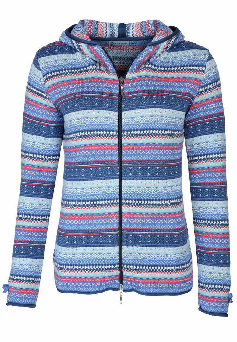 Strickjacke Ida crazy - delfter