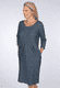Kleid Jola mille tournesols - navy