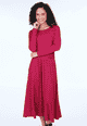 Kleid Malindchen - rubin