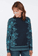 Strickpullover Sofia garden - navy