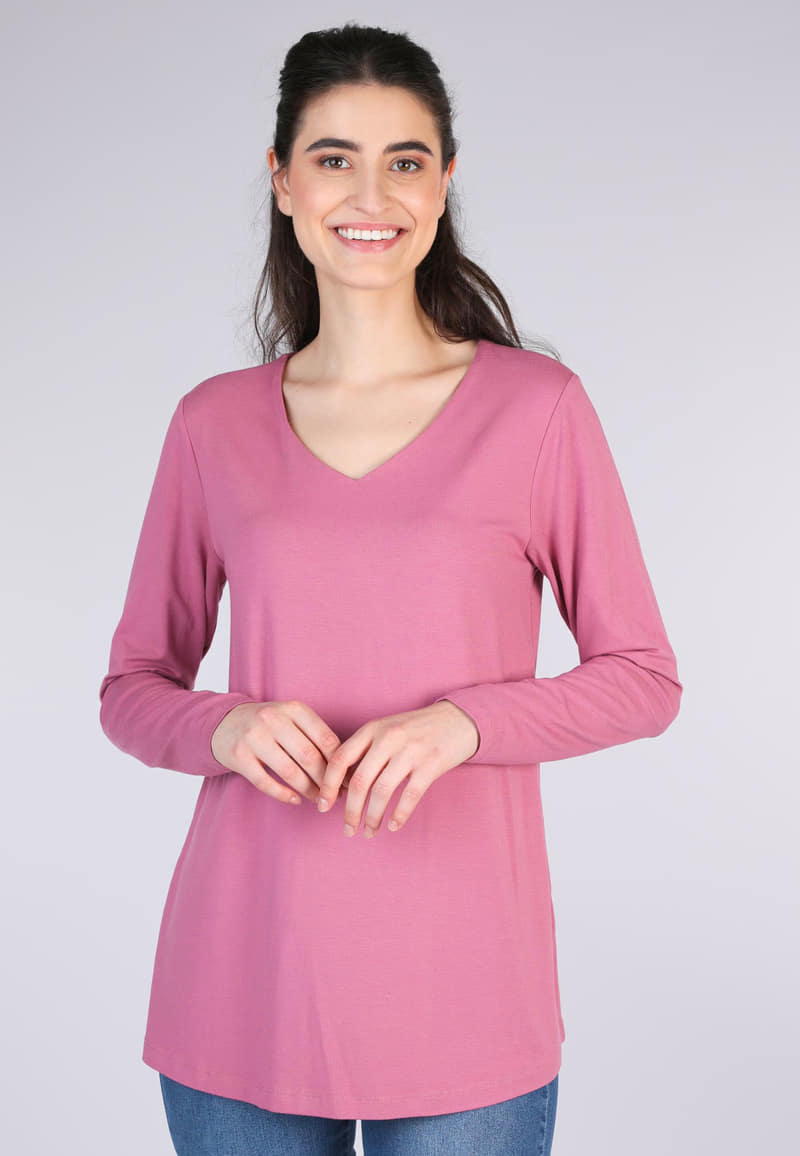 Langarmshirt Adisa  - tea rose