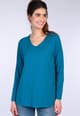 Langarmshirt Adisa - deep ocean