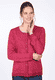 Strickjacke Renee marguerite  - red wine